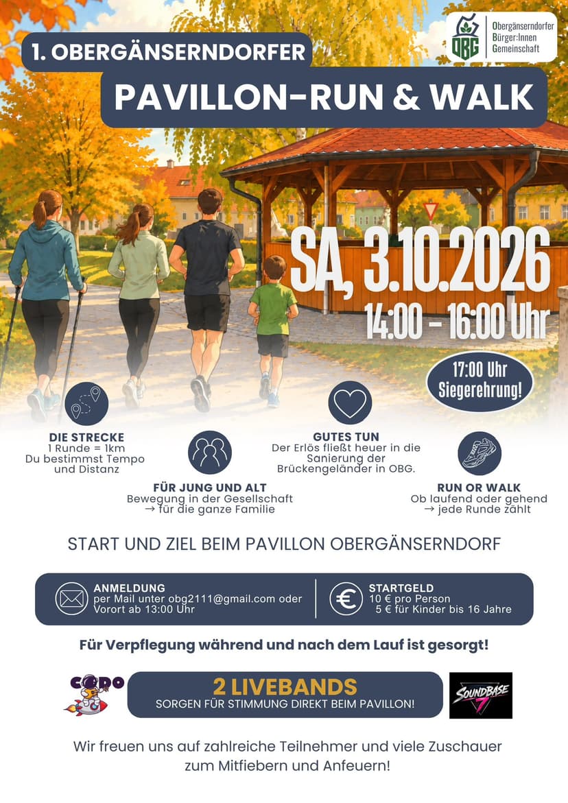 Obergänserndorfer Pavillon-Run & Walk